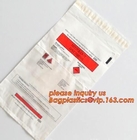 Medical packing k sealing plastic biohazard specimen bag customized pouch, Disposable plastic medical waste specim