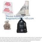 Large Size Good Quality Biohazard PE Disposable Waste Bag Thick Plastic Asbestos Bag,Jumbo Plastic Industrial Garbage Pa