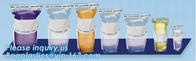Fisherbrand™ Sterile Polyethylene Sampling Bags Capacity: 120mL, Bags with Flat-Wire Closures, Sample Collection and Tra