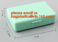 Premium 31 compartments plastic keyboard pill box for a month, Round Shape Pill box cheap candy color pill storage box w