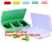 Premium 31 compartments plastic keyboard pill box for a month, Round Shape Pill box cheap candy color pill storage box w
