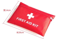 Emergency care portable durable quality eva waterproof first aid kit bag, Emergency rescue red cross outdoor survival ge