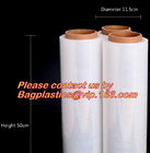 plastic transparent food nontoxic cling wrap, cast clear plastic extensible wrap film, Lldpe Cast Stretch Banding Film