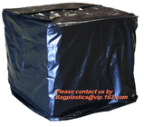China wholesale pe plastic bag of waterproof pallet covers, black pe plastic waterproof pallet covers