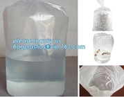 round bottom plastic drum liner bags, salvage drum liner, round bottom plastic bag , LDPE Polybags for packing fish, pac
