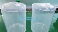 Heavy duty plastic drum liners, Clear Poly Drum Liners, Aluminum Round Bottom Drum Liner, round bottom poly drum liner