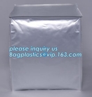 aseptic liners and IBC containers, Foil Gaylord Liners, Foil Heat Induction Seal Liners for PE &amp; PP Containers, bagease