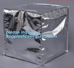 aseptic liners and IBC containers, Foil Gaylord Liners, Foil Heat Induction Seal Liners for PE &amp; PP Containers, bagease