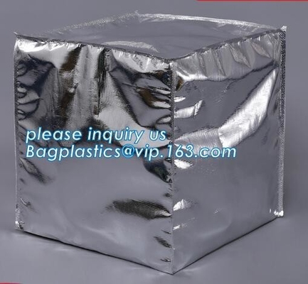 Reflective Bubble Foil Blanket for pallet cover, Thermal insulated pallet cover aluminum foil insulation bag container f