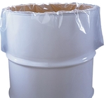 Drum cover dust caps, round bottom drum liners, drum cap sheets, poly disc lid liners, 5 gallon, 15 gallon, 30 gallon, 5
