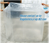 Pallet Covers on a Roll - Clear and Black, Poly Sheeting | Pallet Covers &amp; Plastic Sheets, Shipping Boxes, Shipping Supp