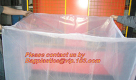 Pallet Covers on a Roll - Clear and Black, Poly Sheeting | Pallet Covers &amp; Plastic Sheets, Shipping Boxes, Shipping Supp
