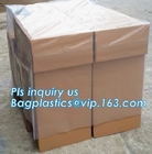 Plastic Pallet Cover Suppliers Printable Polyethylene Pallet Cover Bags, easy cleaning waterproof pallet cover, BAGPLAST