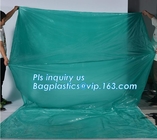 LDPE bag Large square bottom bag on roll pallet cover bag rubbish bag Garbage bag HDPE bag, reusable pallet wrap top cov