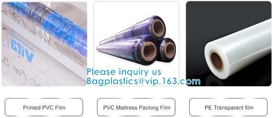 PE Heat Shrink Plastic Film Rolls For Packaging With Customized Size And Colours