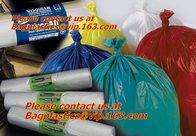 100% Biodegradable household nursing hotel soiled linen,Hospital soiled linen garbage trolley,polythene garbage bags for