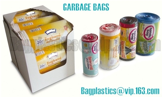 Gallon Trash Bags Small Garbage Bags Waste Basket Bin Liners Bags for Bathroom, Kitchen, Office, Home Bedroom,Car-Clear