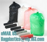Compostable Biodegradable Household Easy Grab Trash Bags,Star Seal Rolls,Heavy Duty Can Liners, Garbage Bags, Bulk Contr