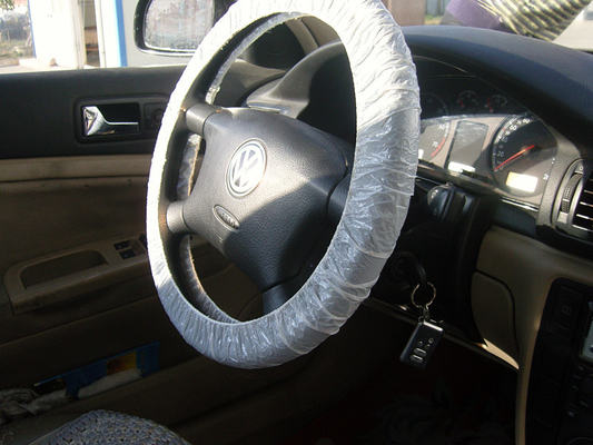 Steering Wheel Cover, Car Seat Cover, Disposable Cover, Pe Car Foot Mat, Gear Cover, Auto, Protective Automobile Product