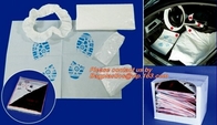5 in 1 clean kits, auto clean kits, auto cleaning kits, Disposable PE Plastic Seat Car Cover Package, 5-in-1 Automotive