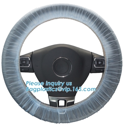 steering wheel 5 in 1 clean kits Disposable seat cover disposable steering wheel cover disposable gear shift cover dispo