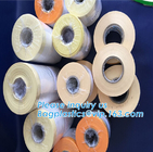 Crepe paper tape masking film, Pre-folded Plastic Film Reel, Pre-taped Plastic bulk roll, hot sale car paint window pr