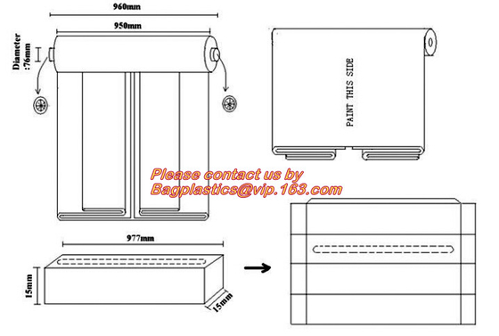 Car shielding protective film, Coreless auto paint masking film, Auto Paint Masking Film with Paper Core, HDPE Masking