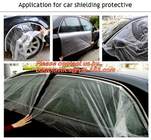 Car shielding protective film, Coreless auto paint masking film, Auto Paint Masking Film with Paper Core, HDPE Masking