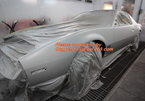 Car shielding protective film, Coreless auto paint masking film, Auto Paint Masking Film with Paper Core, HDPE Masking