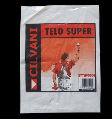 Heavy-Duty All Purpose Absorbent Printed 6ft Dropped,Paint Plastic Drop Cloth Used For Family, Wholesale Plastic Drop Cl