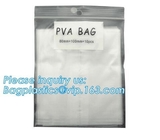 water soluble pva dog yard waste bag, PVA bag for carp fishing, water dissolvable laundry bag, commercial laundry bagpac