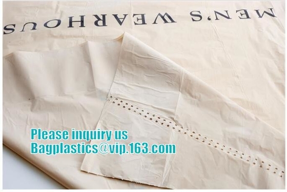 Dry Cleaning Shop Disposable Plastic Laundry Bag Poly Drawstring Bags,dry cleaning laundry bags for garment BAGEASE PACK