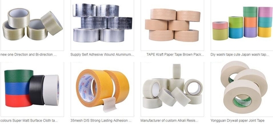 bopp Custom Carton Packing Tape, Abrasive yellow and black anti slip tape waterproof, custom printed bopp hand packaging