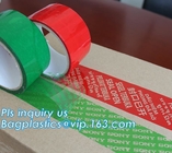 Tamper evident security void tape for carton packing and ensure product safety,Security Tape VOID, Security VOID Tape