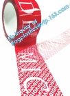 Security Seal anti-counterfeiting tapes void carton packing tape,Serial Number Security Sealing VOID OPEN Tape bagease