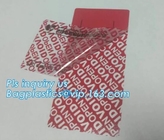 Warranty VOID If Seal Broken Custom Void Seal Sticker Label,torn invalid security label tamper proof VOID OPEN custom st