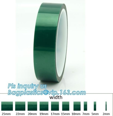 Acrylic Polyester Film Tape Double Sided PET Tape for Banner,PET 50mm*50m hot sale security tape for sealing bagease