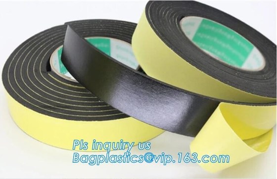 Industrial Strong Double Sided adhesive Tape With Carrier Tissue Foam Pet Bopp for automotive use eva foam pe foam