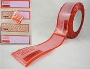 Tamper Evident Open Void Security Label/ Material, Warranty Sticker Void If Tampered, Custom Printed Sliver Sealing