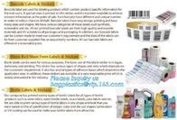 Barcode Labels,Stickers,Blank Roll,Sheet Form,Bottle Labels &amp; Stickers,Art Stickers,Simili Woodfree Stickers,Fluorescent