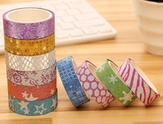 Plastic Core Washi Paper 5cm Japanese Paper Tape Card Crafting, Gift Box Package, Scrapbooking,Stationery Decoration