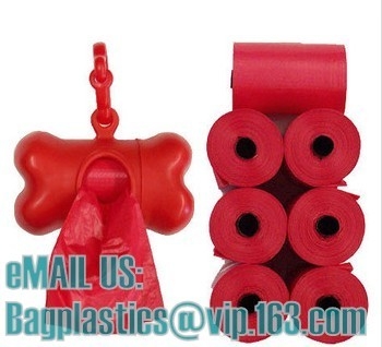 Doggie Poop Mittens With Handles,Disposable Pet Supplies,Bags With Dispenser, Dog Waste Bags, Poop Mittens, Pet Bag, Lit
