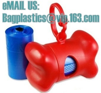 Doggie Poop Mittens With Handles,Disposable Pet Supplies,Bags With Dispenser, Dog Waste Bags, Poop Mittens, Pet Bag, Lit