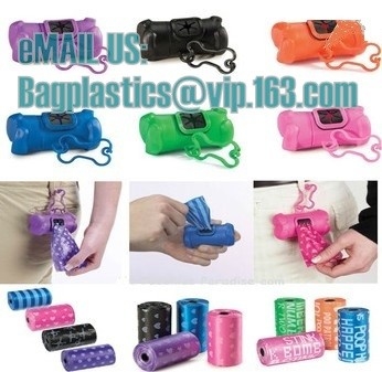 Doggie Poop Mittens With Handles,Disposable Pet Supplies,Bags With Dispenser, Dog Waste Bags, Poop Mittens, Pet Bag, Lit
