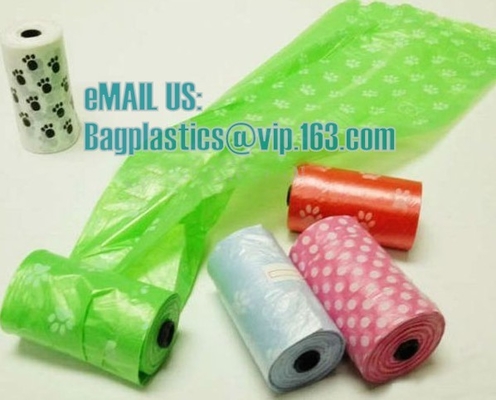 Doggie Poop Mittens With Handles,Disposable Pet Supplies,Bags With Dispenser, Dog Waste Bags, Poop Mittens, Pet Bag, Lit