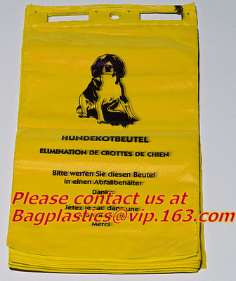 Earth-Friendly Dog Waste Bag Poop Bags Custom Printed Wholesale Biodegradable Pet Dog Poop Bag, BAGPLASTICS, BAGEASE, PA