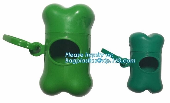 Wholesale Pet Waste Bag Bone dispense Printing Environmental Protection Portability Dog Waste Bag, bagplastics. bagease