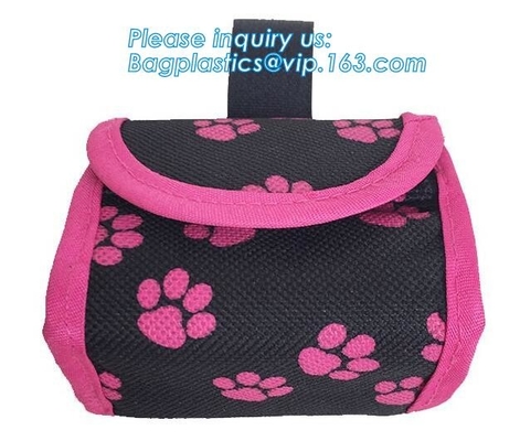 Bone Shape Plastic Custom Pet Dog Waste Bag with Dispenser, Dog shape Dog Waste Poop bags Holder pet Poop Bag Dispenser