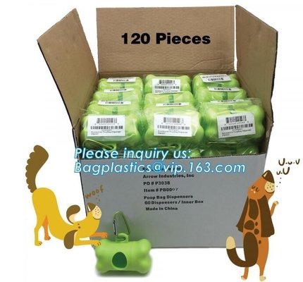 Biodegradable Compostable Scented High Quality HDPE Plastic Baby Nappy Sacks Baby Diaper Bags with Tie Handles, bagease