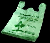 plastic t-shirt shape bag/ diaper sack bag with powder scent, biodegradable custom baby disposable diaper nappy bag, pac